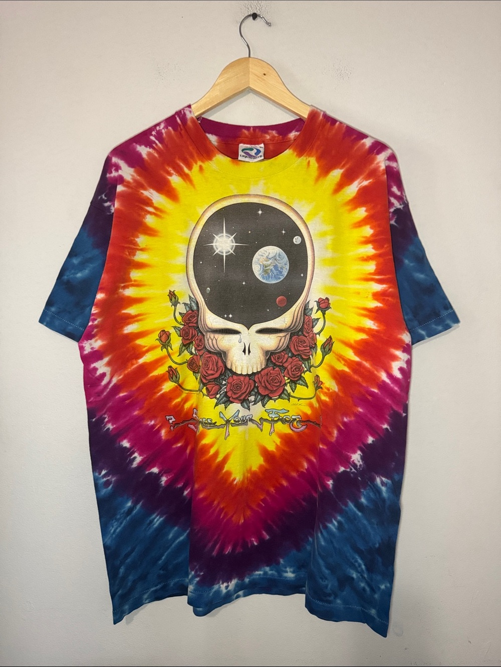 Vintage Grateful Dead T-Shirt / 1992 / Space Your Face / XL / Single Stitch
